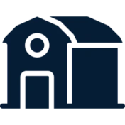 Simple home outline graphic design